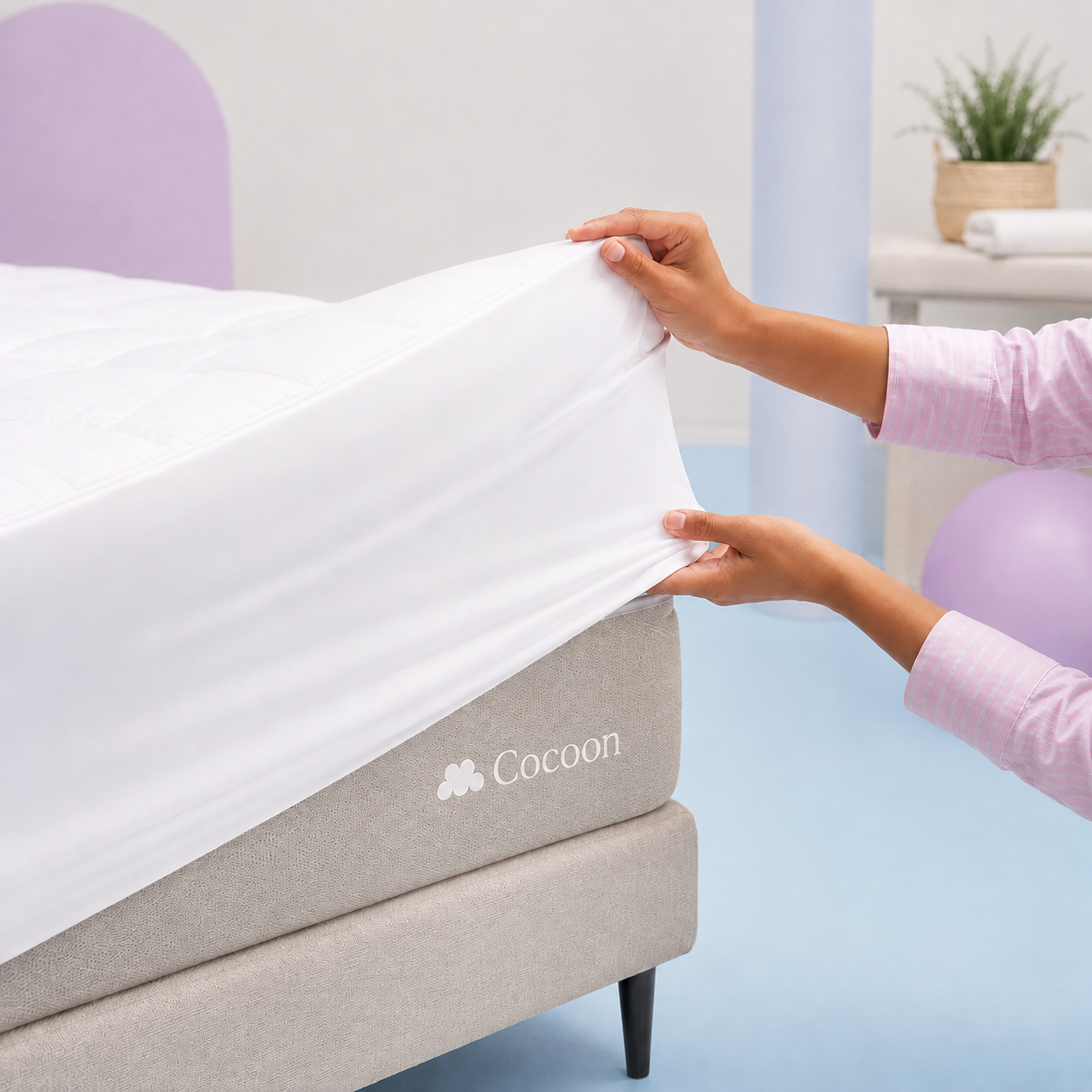 Cocoon™ Luxury 1000 GSM Premium Quilted Mattress Topper